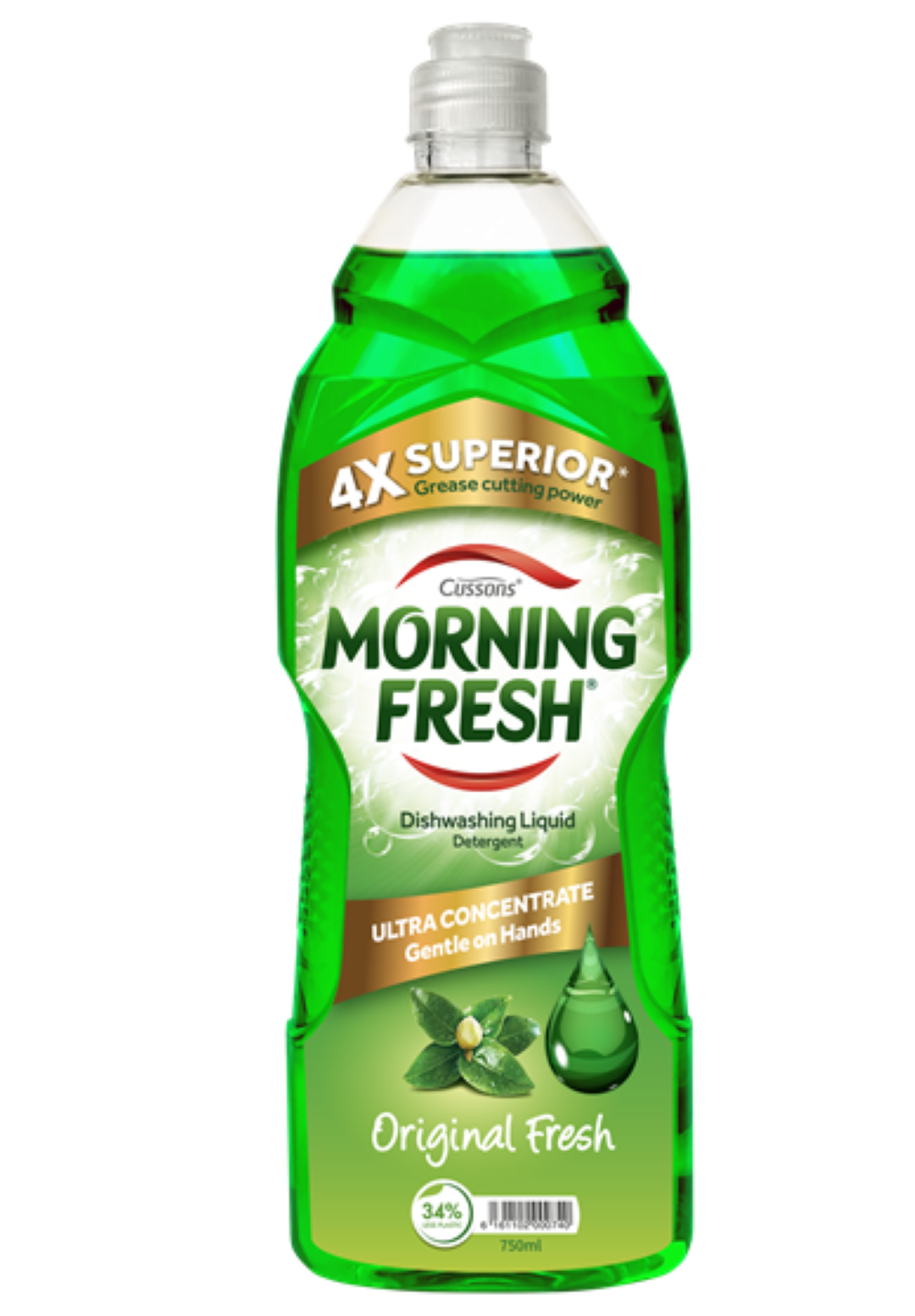 MORNING FRESH DISH/W LIQUID ANTI 400ML
